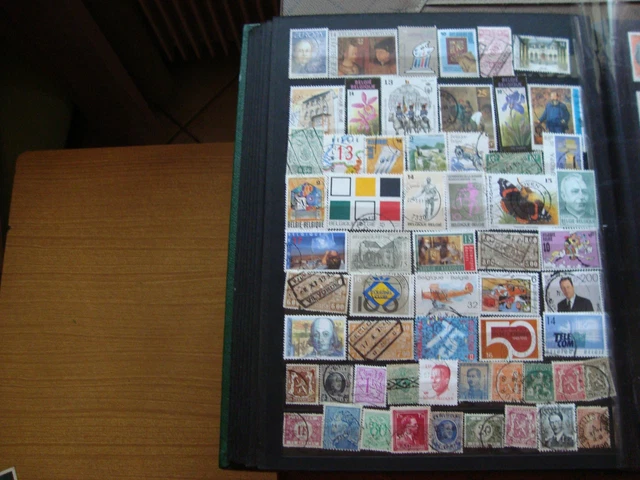 Belgien - 58 Gestempelte Briefmarken (Alle Staat) Briefmarke
