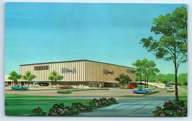 Postcard Altman's Ridgewood / Paramus NJ rendering J182