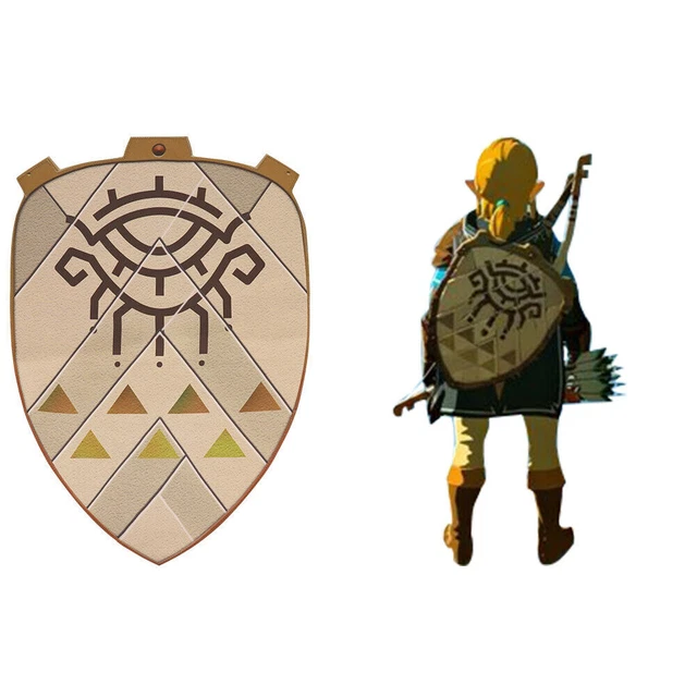 Ears of the Kingdom Link Cosplay Shield Roleplay Suit Costume Prop Adult Party
