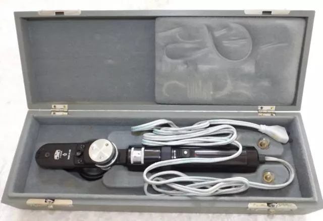 Ophtalmoskop Carl Zeiss Jena  original Kästchen 6V 5W Augenarzt Augenspiegel