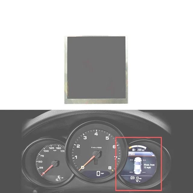 Écran LCD De Tableau De Bord Pour Volkswagen Touareg & Porsche Cayenne 955 957 - Remplacement