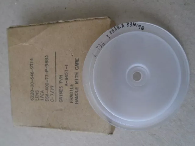 1 Ea Nos Grimes Light Lens Assy  P/N: A-8451-1