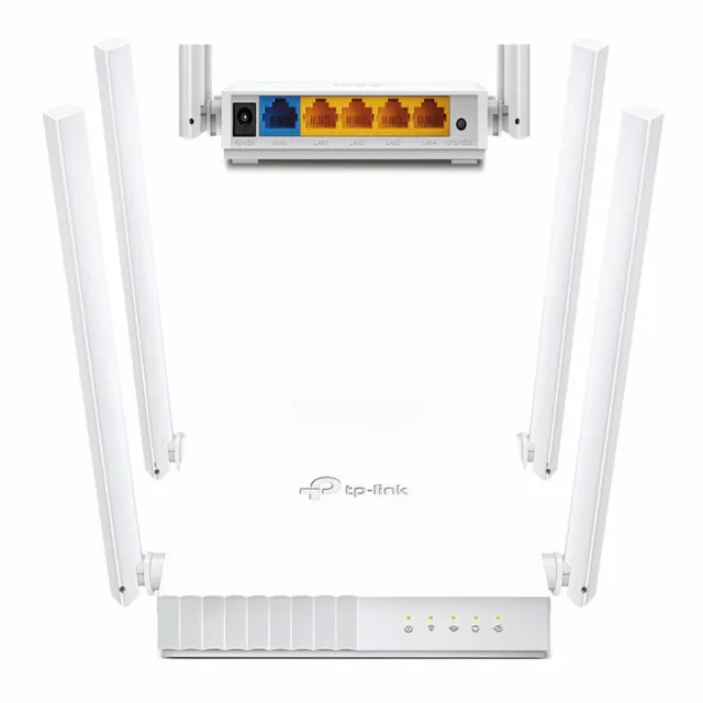 TP-Link Archer C24 dual band wireless router AC750 5x FE