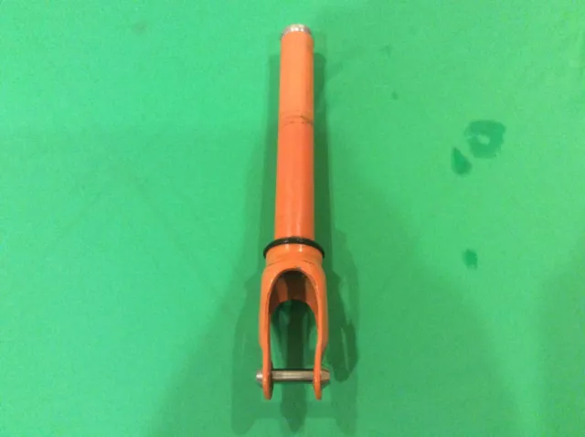 Fuzion X5 Orange Fork W/ Integrated Crownrace And 5mm Axle