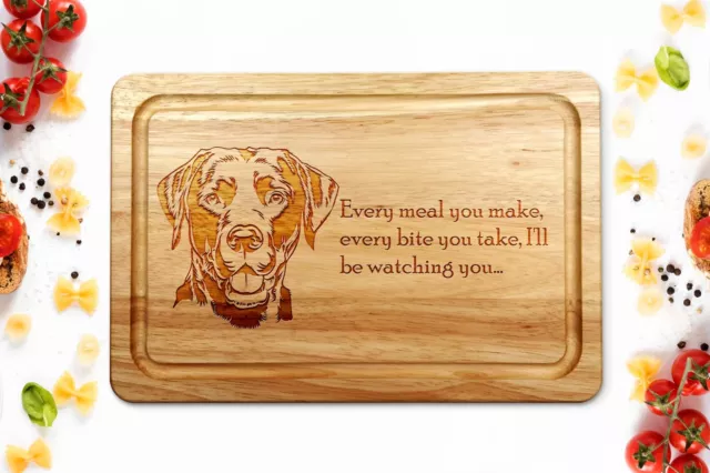 Labrador | Retriever | Wooden | Chopping Board | Dog | Breed | Puppy | Gift