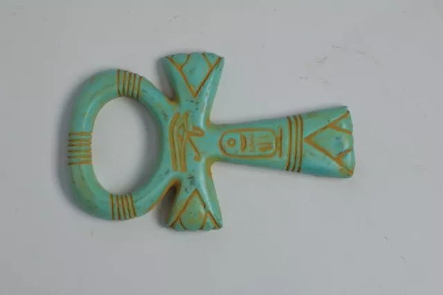 ٌٌRARE ANTIQUE ANKH (key of life) with the eye of RA (symbol of protection)
