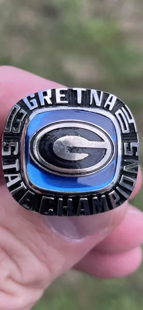 2004 Gretna High School Football State Champions Championship Ring