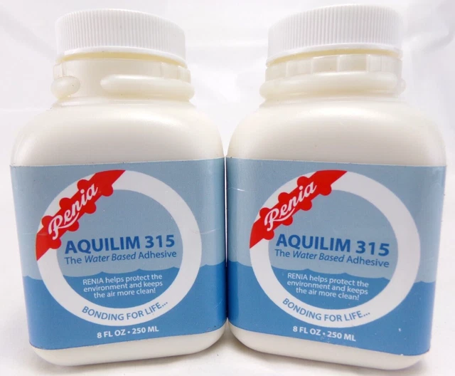 2 cemento de contacto de cuero a base de agua inodoro Renia AQUILIM 315 8 fl. oz. CADA UNO