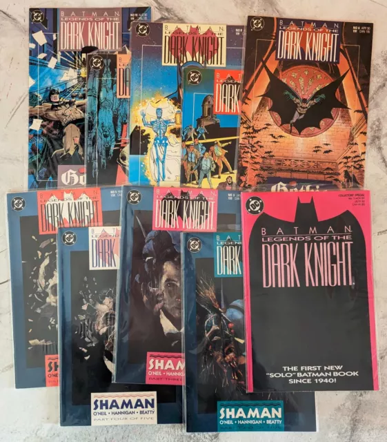 Batman Legends of the Dark Knight lot #0,1-73,Ann#1-5; DC Comics 1989 G.Pratt VF