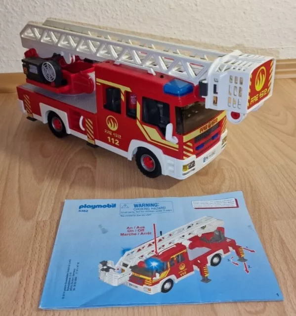 Camion bomberos sales playmobil 5362
