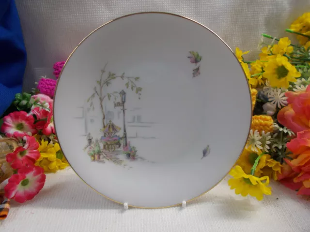 LOVELY COLLECTORS PLATE - H @ Co SELB / BAVARIA GERMANY HEINRICH 17 1/4 cm # 169