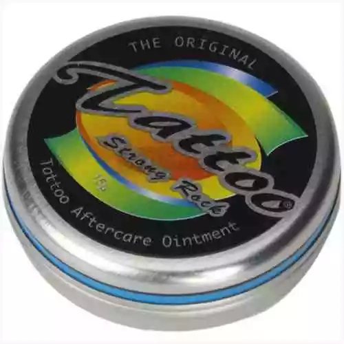 Original STRONG ROCK Tattoo **Nachsorge Salbe** Creme Hygiene 15g Dose 2