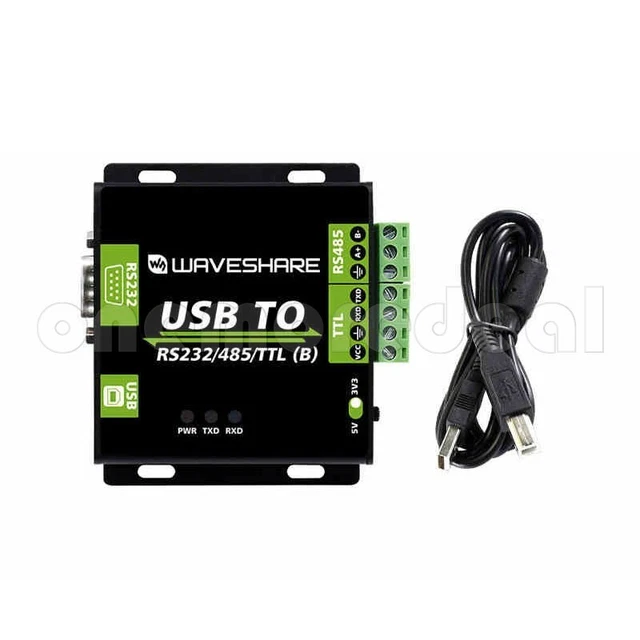 Waveshare SX1262-Based USB To LoRa Data Transfer Module With HF And Tcxo Crystal