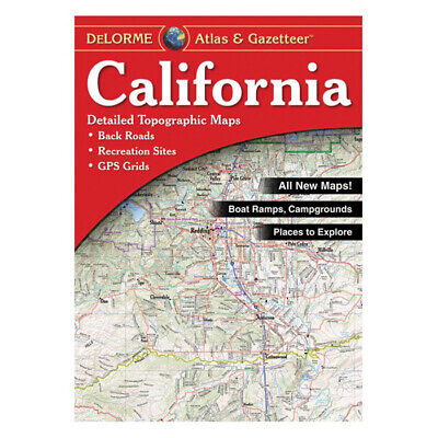 Delorme California Topographical Road Atlas & Gazetteer