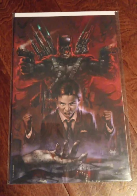 Batman Who Laughs The Grim Knight #1 Parrillo C2E2 Con Virgin Variant DC NM