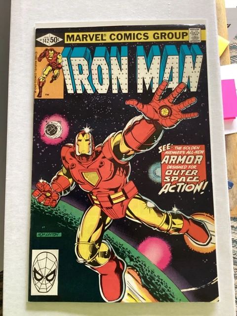 Invincible iron man #142 uncirculated high grade 8.0-? lots of pics B