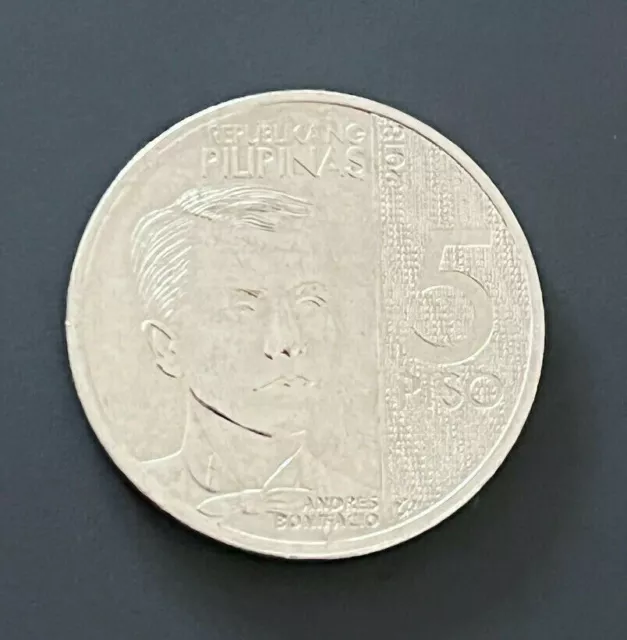 2018 Philippines 5 Piso Coin - SCARCE - FREE P&P