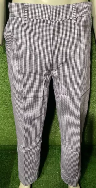 Super hochwertige Koch Karo Hose Harpune Küchenbekleidung 40"" TAILLE 30"" BEIN