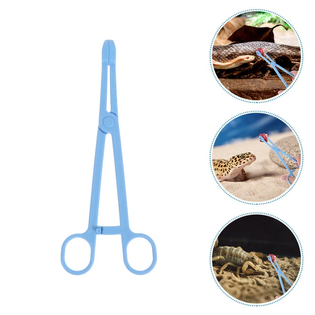 Plastic Poop Clip Reptile Cleaning Clip Gecko Accessories Hamster