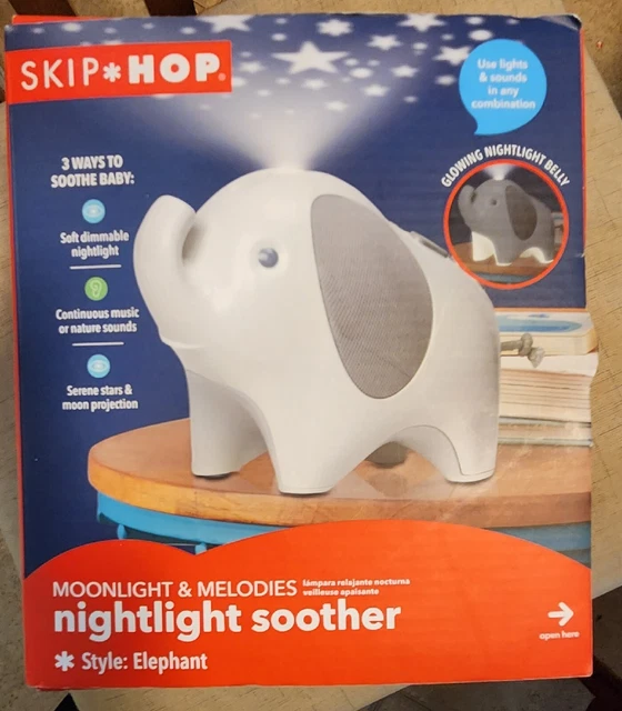 Skidaddle by Skip Hop Elephant Nightlight Soother