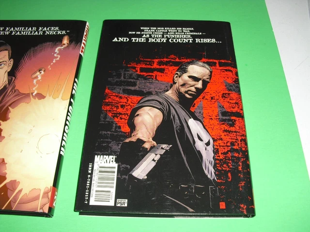 The Punisher vol 1 2 3 Hardcover all 1st print GREAT COND! Marvel Knights Ennis 9