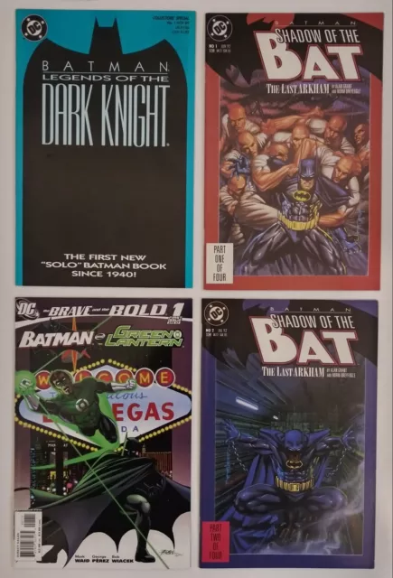 Batman Legends of the Dark Knight, 1 & Shadow Of The Bat 1 & 2 + Brave & Bold 1