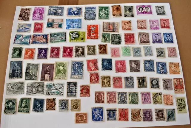 BELGIQUE - BELGIE - Lot de timbres