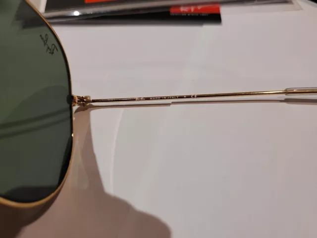 Ray-Ban Aviator Classic RB3025 001/33 58-14 135mm Lunettes de Soleil avec Verres 3