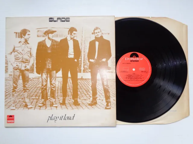 Slade-Play It Loud..rare! Genuine 1St Uk Press Vinyl Lp 1970