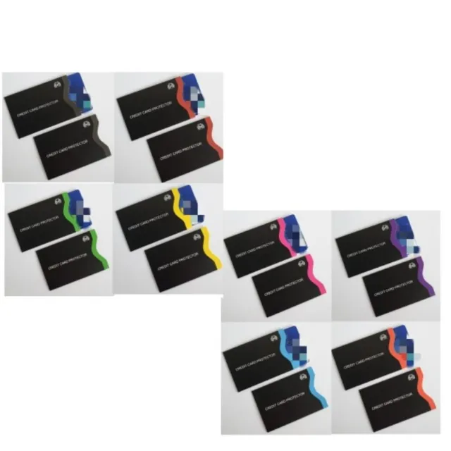 Ultimate Porta carte di credito 8 colori Set protezione furto identità  Uomini