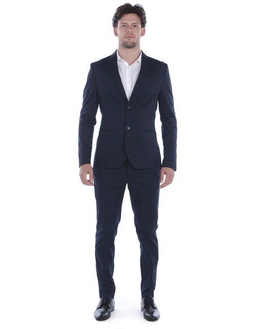 Abito Daniele Alessandrini Suit ITALY Uomo Blu G2693N5153900_P3658N515NS3900 23