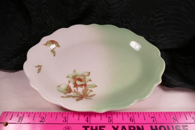 UPRR Union Pacific RAILROAD DESERT FLOWER Dining Car China 8" Platter 1965 Mark