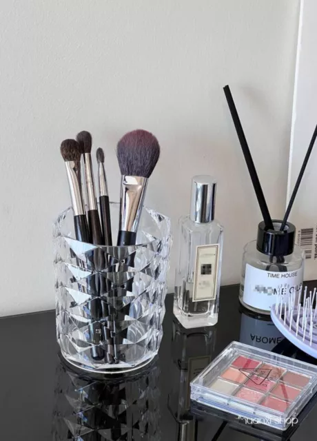 x1 Makeup Cosmetic Brush Diamond Clear Storage Container Gift