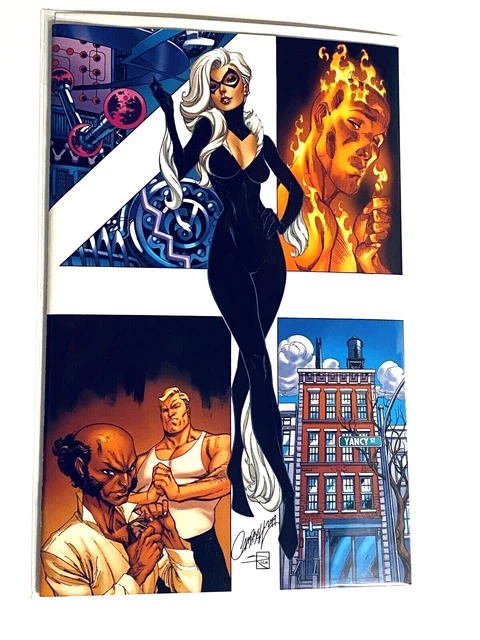 Black Cat # 4 Marvel J Scott Campbell Virgin Variant Cover Spider-Man NM/M