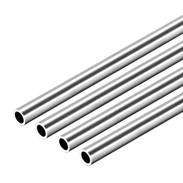 304 Stainless Steel Round Tubing 6mm OD 0.8mm Wall Thickness 250mm