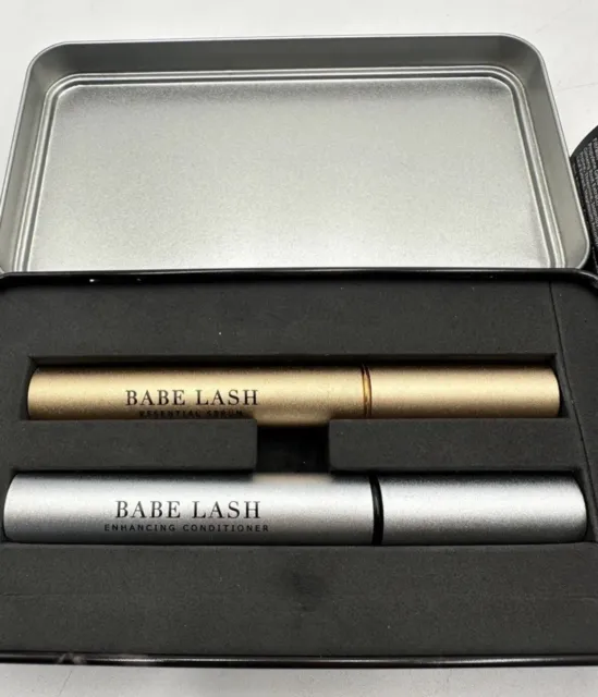 Babe Lash 2pc Set Eyelash Essential Conditioner Step 1/Step 2 Set 3 Month Supply