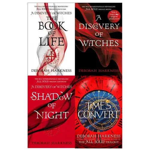 All Souls Trilogy Deborah Harkness Collection 4 Book Set A Discovery of Witches