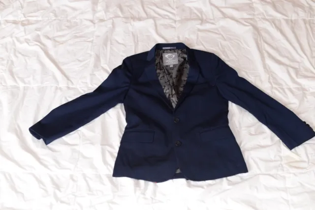 Appaman Fine Tailoring size 10 Boys Navy Blue Suit Jacket Sport Coat Blazer