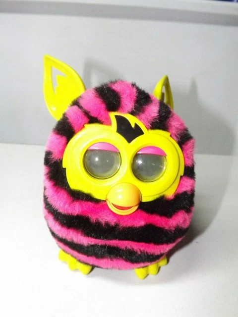 Furby boom pink cheap and black stripes