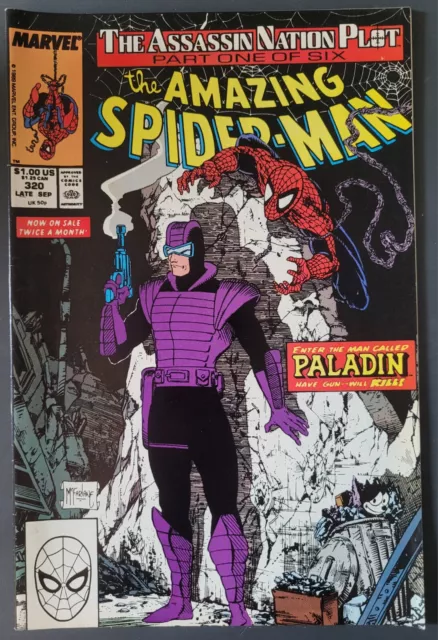 AMAZING SPIDERMAN #320 ( 1989 ) TODD McFARLANE