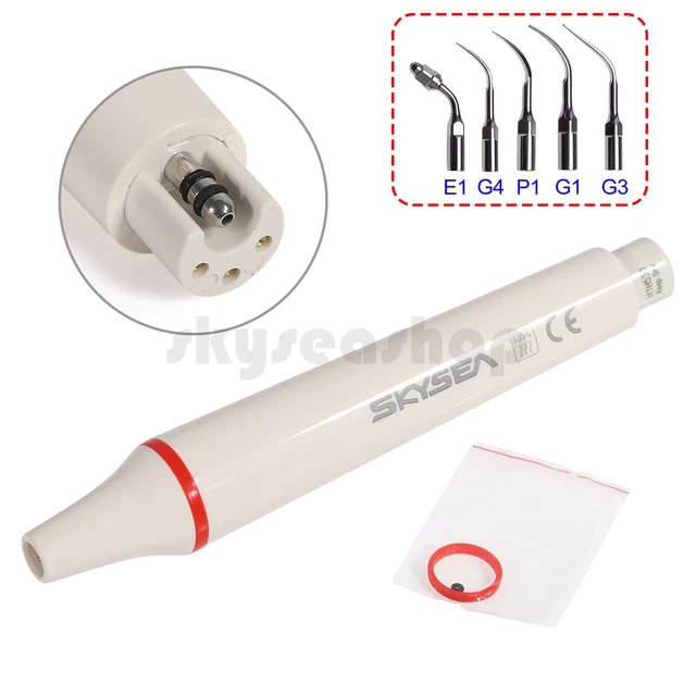 SKYSEA Dental Ultrasonic Scaler Handpiece / 5 Perio Endo Tips Fit Cavitron EMS