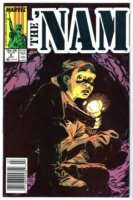 The Nam #8 - First Fudd Verzyl, The Tunnel Rat, Near Mint Minus Condition^