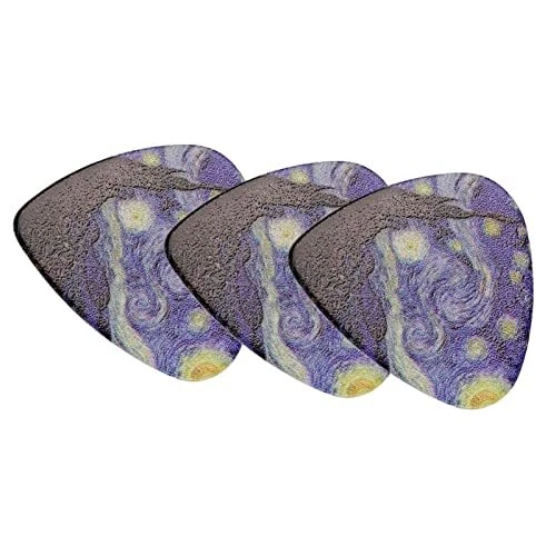 Bass Pick Exclusive Starry Sky Design Guitar Acoustic Electric Accessories