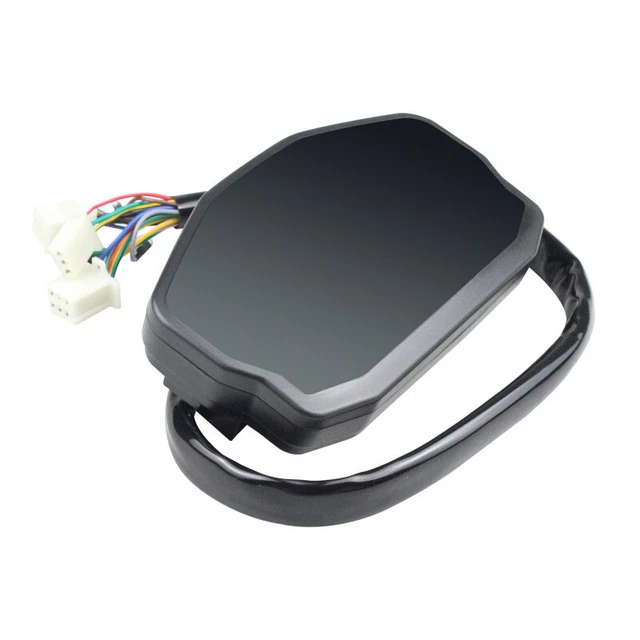 Universal Motorcycle Speedometer Odometer Digital LED Adjustable Meter Gauge ×1