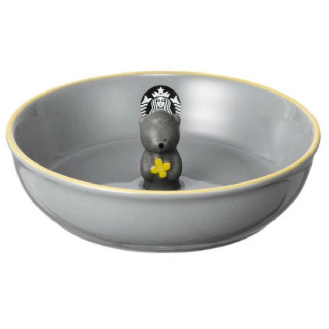 STARBUCKS KOREA 2024 Jeju Bearista Ceramic Plate Limited Edition 43.00