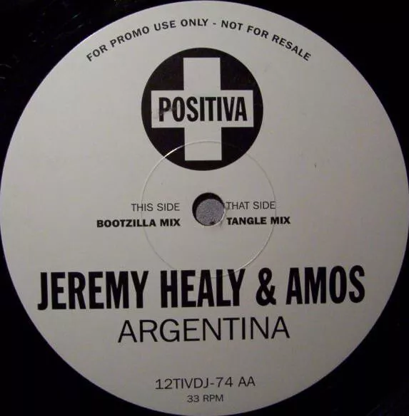 Jeremy Healy & Amos - Argentina (12", Promo)