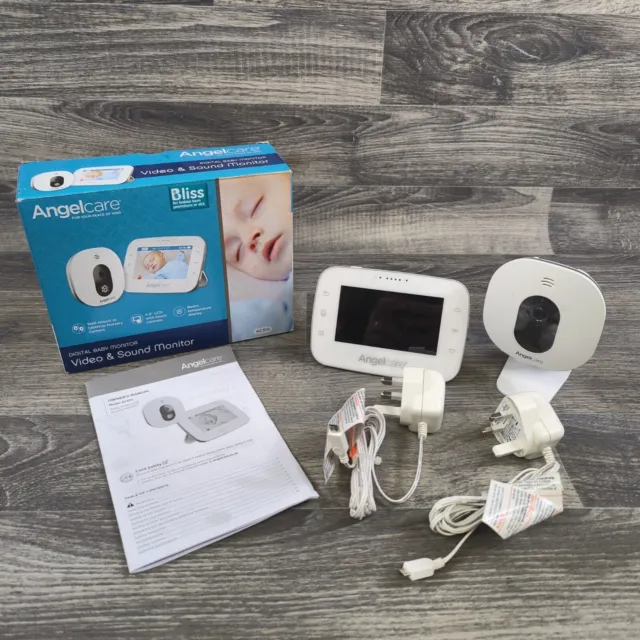 Angelcare AC310 Digital Video + Sound Baby Monitor With 4.3" Display & Room Temp