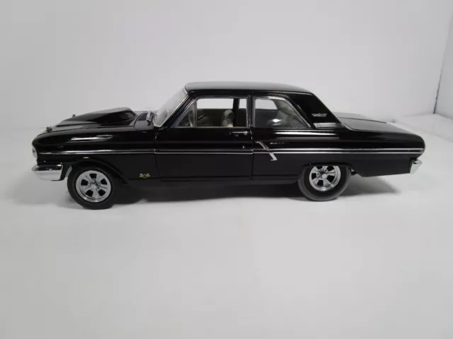 Ertl 1/18 Authentics Black 1964 Ford Fairlane Thunderbolt *1002 Made* No Box Ertl 1/18 Authentics Black 1964 Ford Fairlane Thunderbolt *1002 Made* No Box