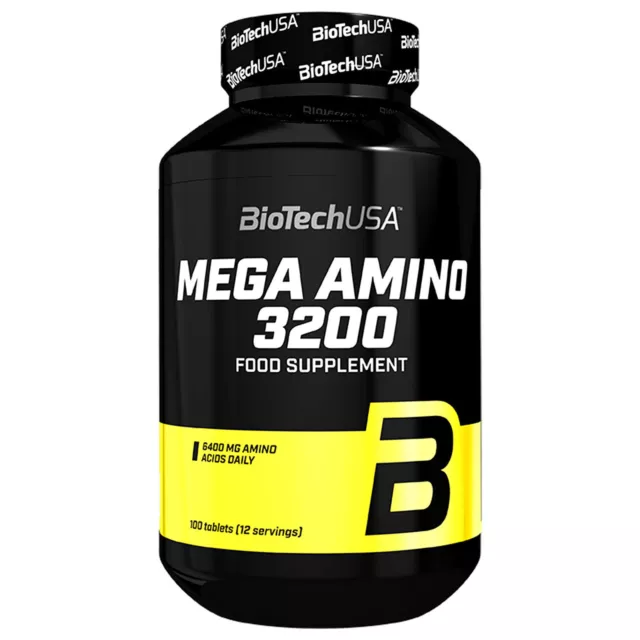 BIOTECH USA MEGA AMINO 100 TAB - Hochdosierte Aminosäuretabletten