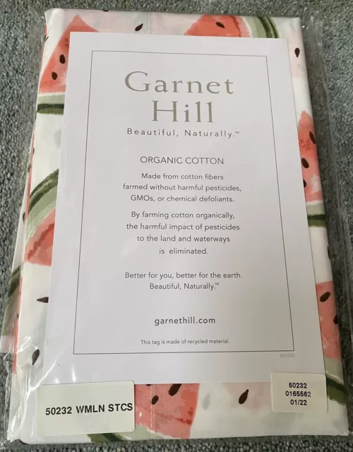 NWT Garnet Hill Watermelon Sheets CAL King Sold Out!